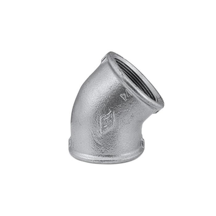 Cotovelo galvanizado 45° 3/4